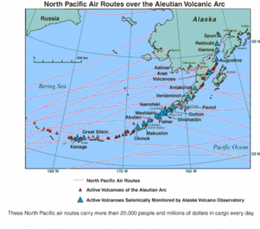 420px north pacific air routes iles aleoutiennes