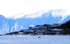 Pond inlet view